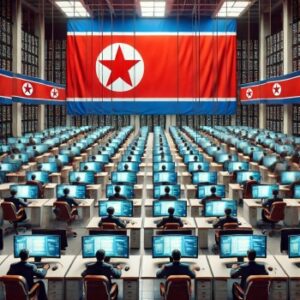 Study: Much malware comes from state-sponsored attack groups Image: Bing - AI