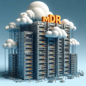 Cyber attack: MDR extremely reduces insurance losses - Image: Bing - KI