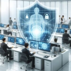 Multi-level enterprise protection with EPP, EDR and MDR - Image: Bing - AI