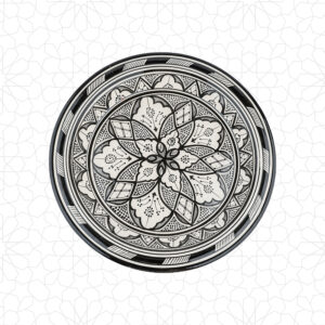 Handmade Qasria Hand Painted Art 48cm