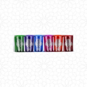 Moroccan Tea Glasses Silver