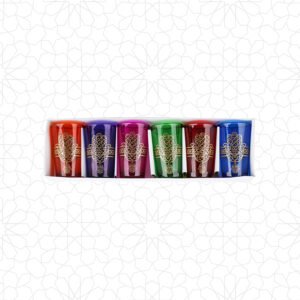 Moroccan Tea Glasses Gold