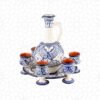 Ceramic Laban Set in Elegant Blue – Perfect for Home Dining
