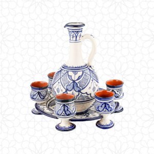 Ceramic Laban Set Blue