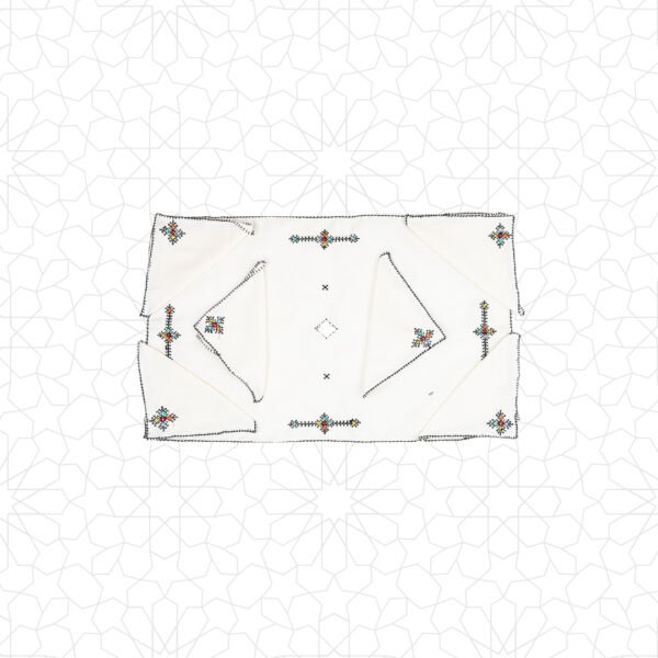 طقم غطاء الصينية والمناديل