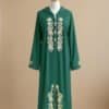 Moroccan Jlaba Green