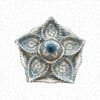 Ceramic Fera9a Nejma Baby Blue Decorative Piece