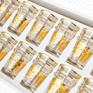 Gold Tea Glasses