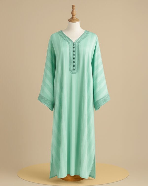 Jawhara caftan Turquoise