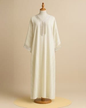 Jawhara caftan Off-White