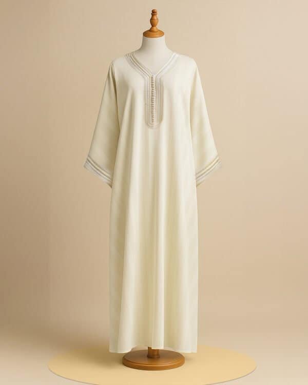 Jawhara caftan Off-White