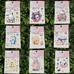 DIY 5D Embossed Stickers: （Suitable for nail art, refrigerators, water cups, and more）