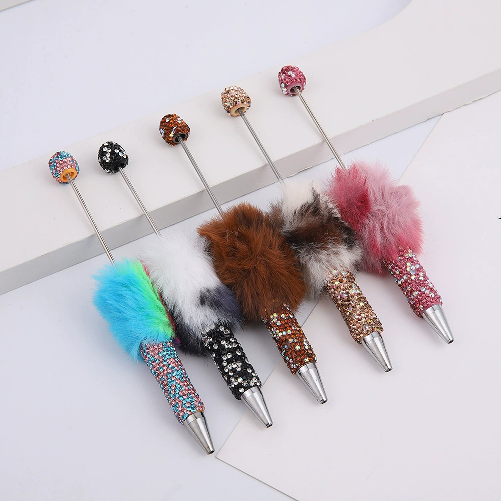DIY Electroplated Rainbow Full Rhinestone Beaded Pen - Image 5