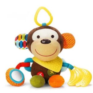 Mono peluche sensorial