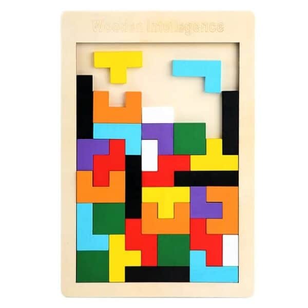 Tetris de madera