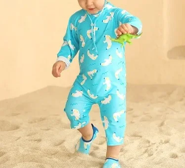 Traje de baño entero niño