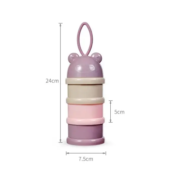 Dispensador leche rosa