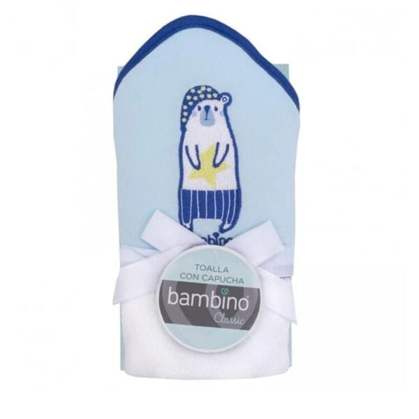 Toalla con capucha Bambino Osito