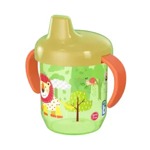 vaso con tapa bebe