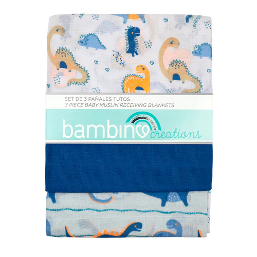 Set 3 tutos Dinosaurios Bambino