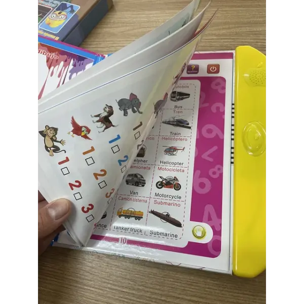 Libro aprendizaje español inglés