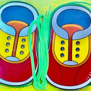 Zapatos para aprender a atar