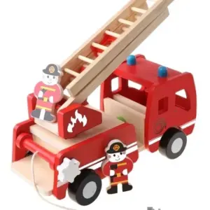 Camión de Bomberos de madera