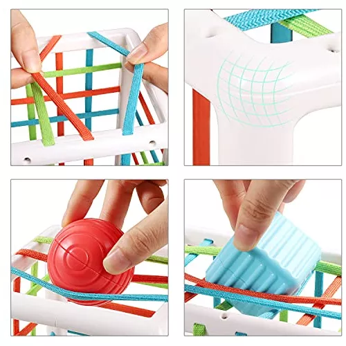 Cubo de encaje con elástico