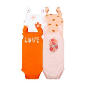 Set de 4 bodys s/m Love