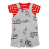 Polera + Jardinera short Bombero
