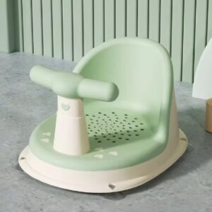 Silla para la bañera verde