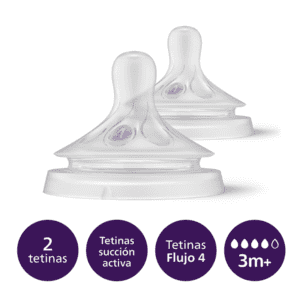 Tetina Natural Response Avent 3m+ (2 unidades)