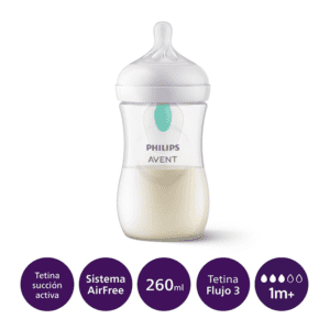 Mamadera Natural Response Air Free 260ml Avent 1m+