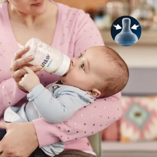Mamadera Anticolic 260ml Avent 1m+ - Imagen 2
