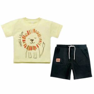 Conjunto 2 piezas León amarillo