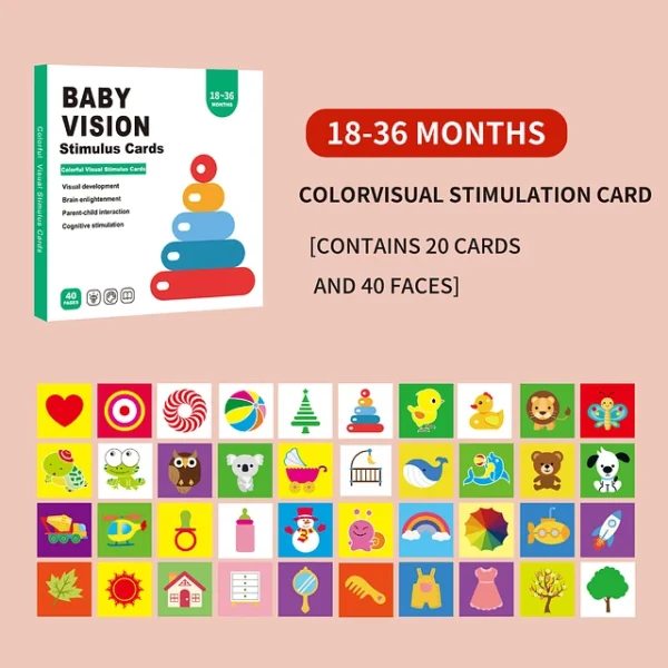 Tarjetas de estimulación 18-36 meses