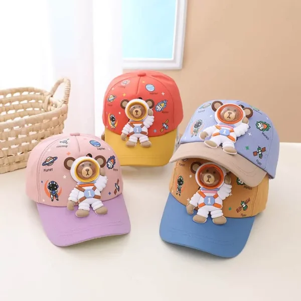 Gorrito Jockey Osito Astronauta