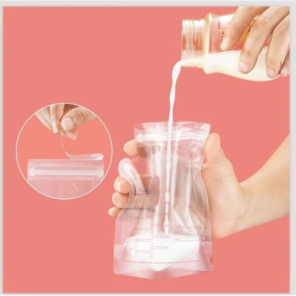 Bolsa de almacenamiento leche materna (250 ml), 30 u
