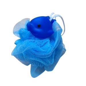 Esponja baño azul
