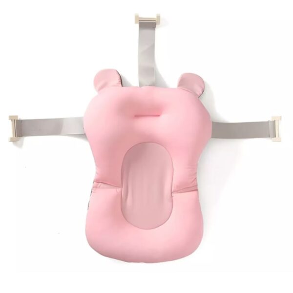 Cojín para la bañera rosado