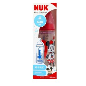 Mamadera Nuk Minnie 6-18m 300ml