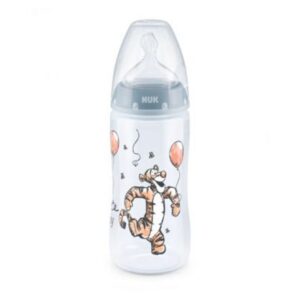 Mamadera Nuk Pooh 0-6m 300ml. Diseño Tigger