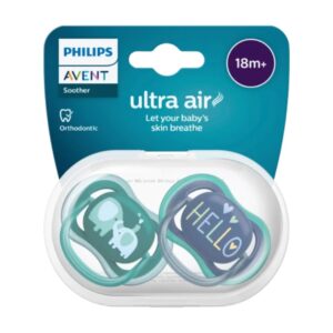 Chupetes Avent Ultra Air 18m+ Elefantes Hellos