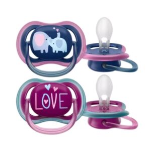 Chupetes Avent Ultra Air 18m+ Elefantes Love