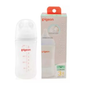 Mamadera Pigeon Soft Touch 240 ml PP M 3m+