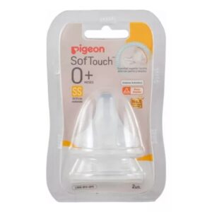 Tetina Softouch Pigeon SS 0m+ (2 unids)