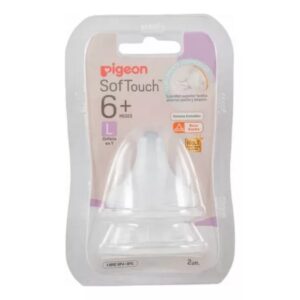 Tetina Softouch Pigeon L 6m+ (2 unids)