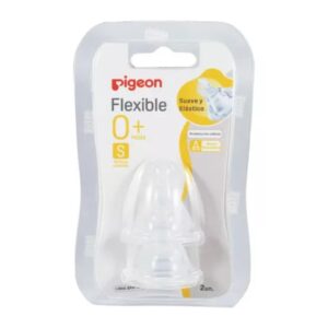 Tetina Flexible Pigeon S 0m+ (2 unids)