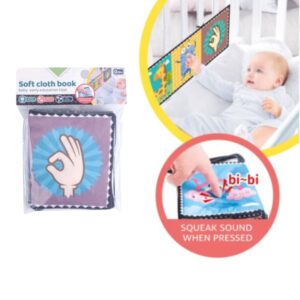 Libro sensorial para la cuna