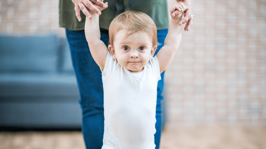 when do babies start walking and how to support them